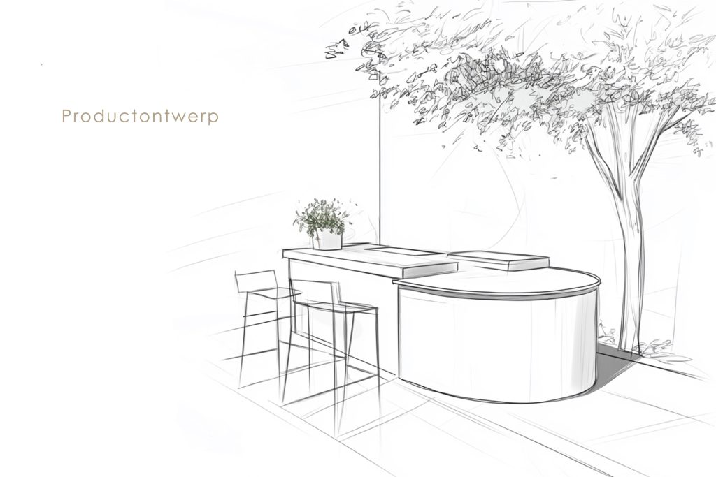 productontwerp schets