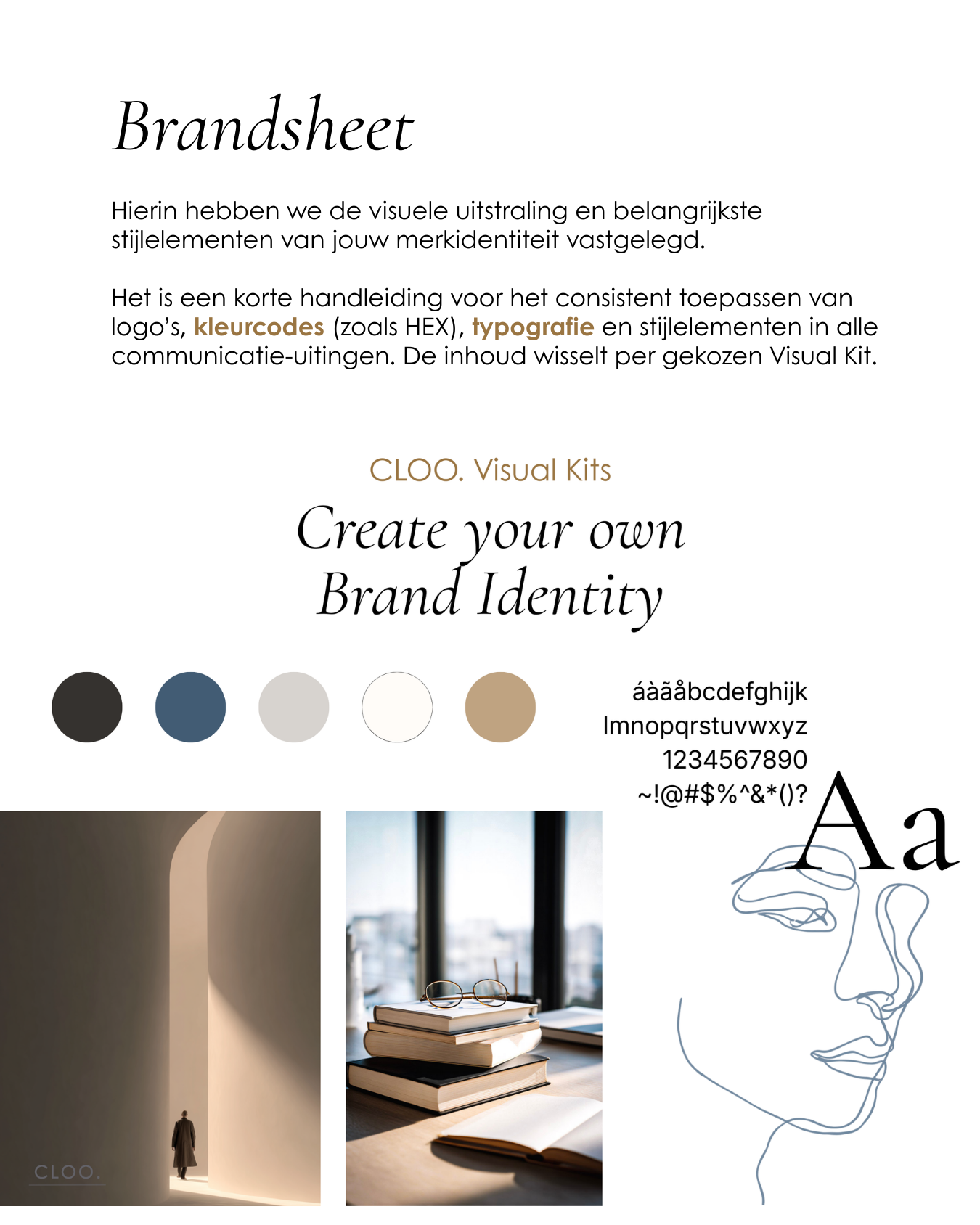 Homepages Productpaginas CLOO. Visual Kits QC 12