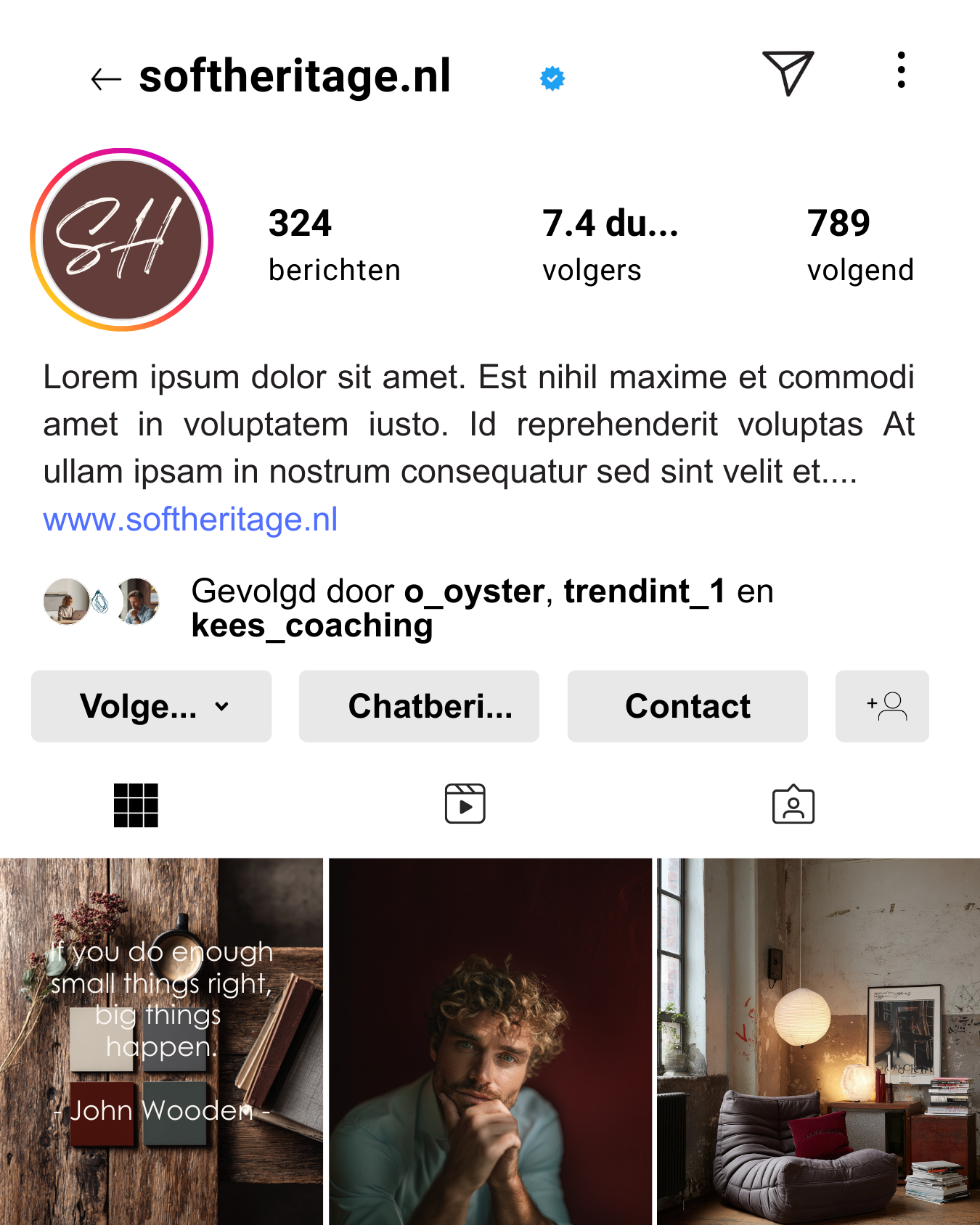 Homepages Productpaginas CLOO. Visual Kits SH 7