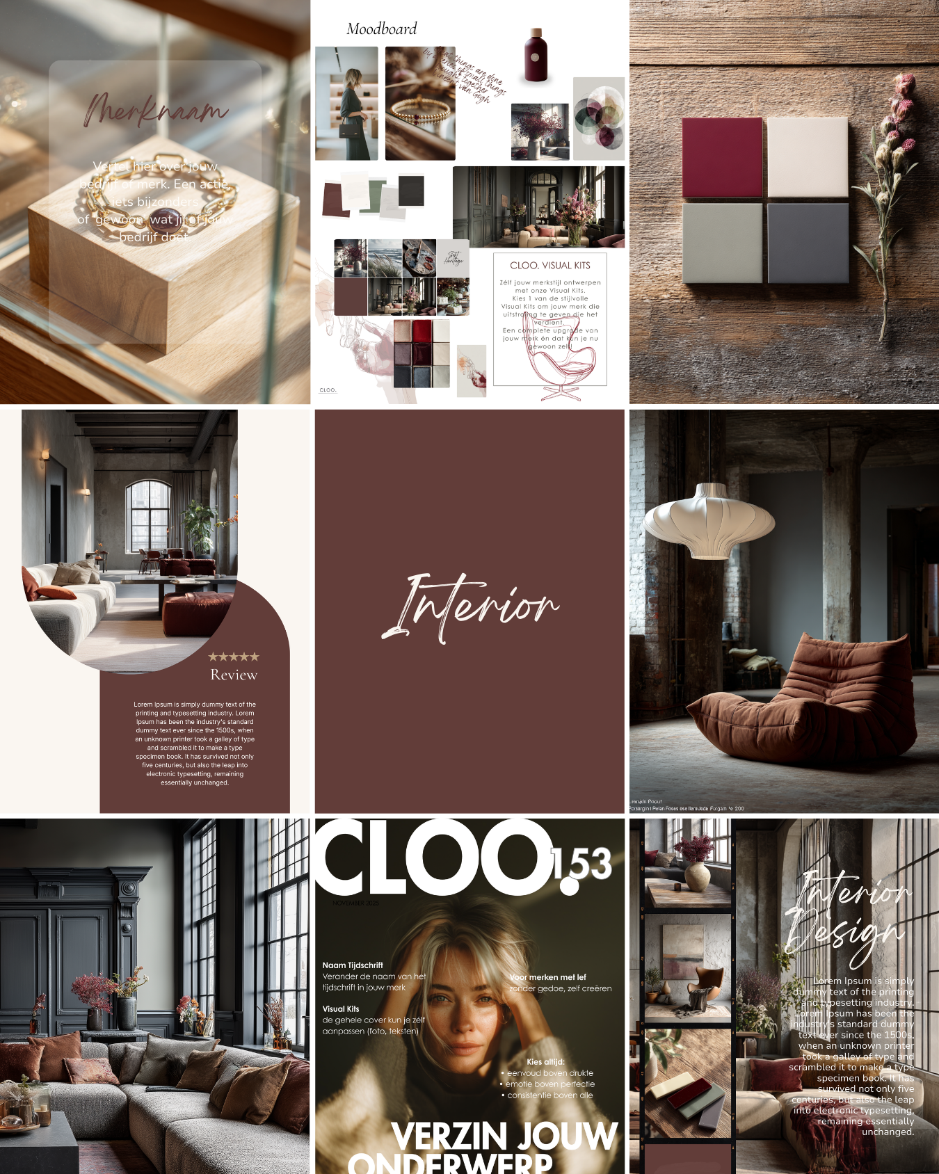 Homepages Productpaginas CLOO. Visual Kits SH 8