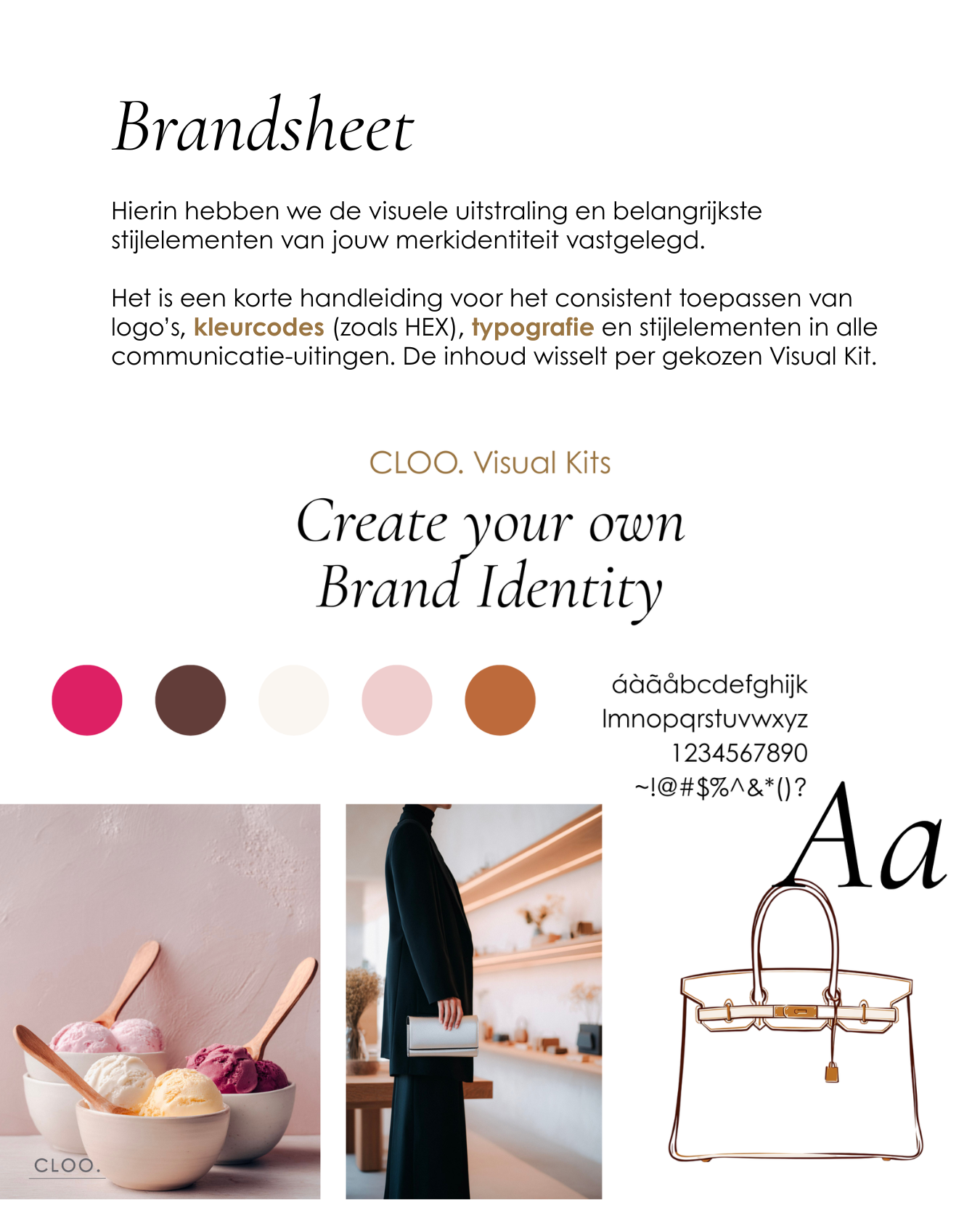 Homepages Productpaginas CLOO. Visual Kits SO 16